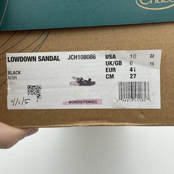 Chaco Women's Lowdown Sandal Black Size 10 US Chaco JCH108086 - Picture 8 of 8